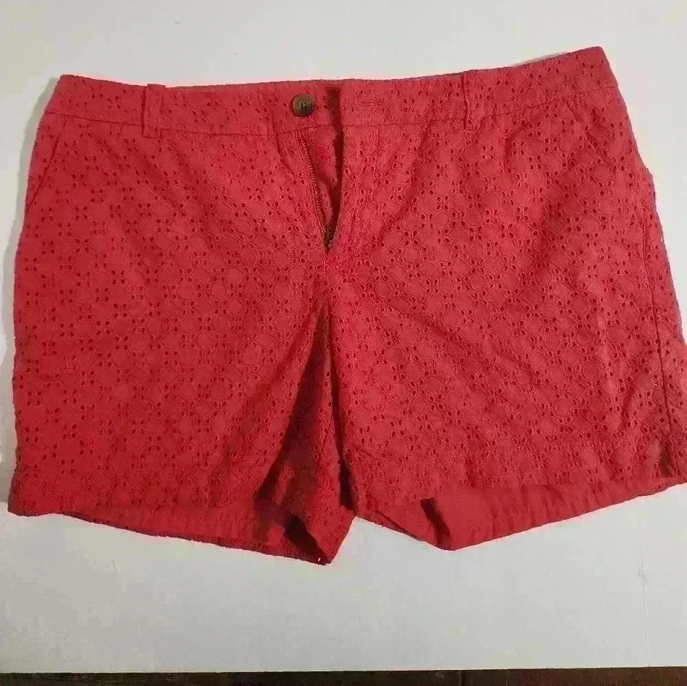 Merona coral shorts